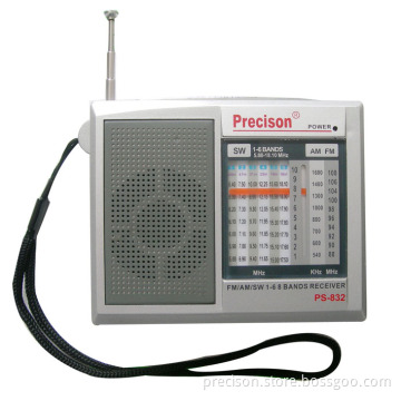 PS-832 FM/MW/SW(1-6) 8 band radio, multi-band radio